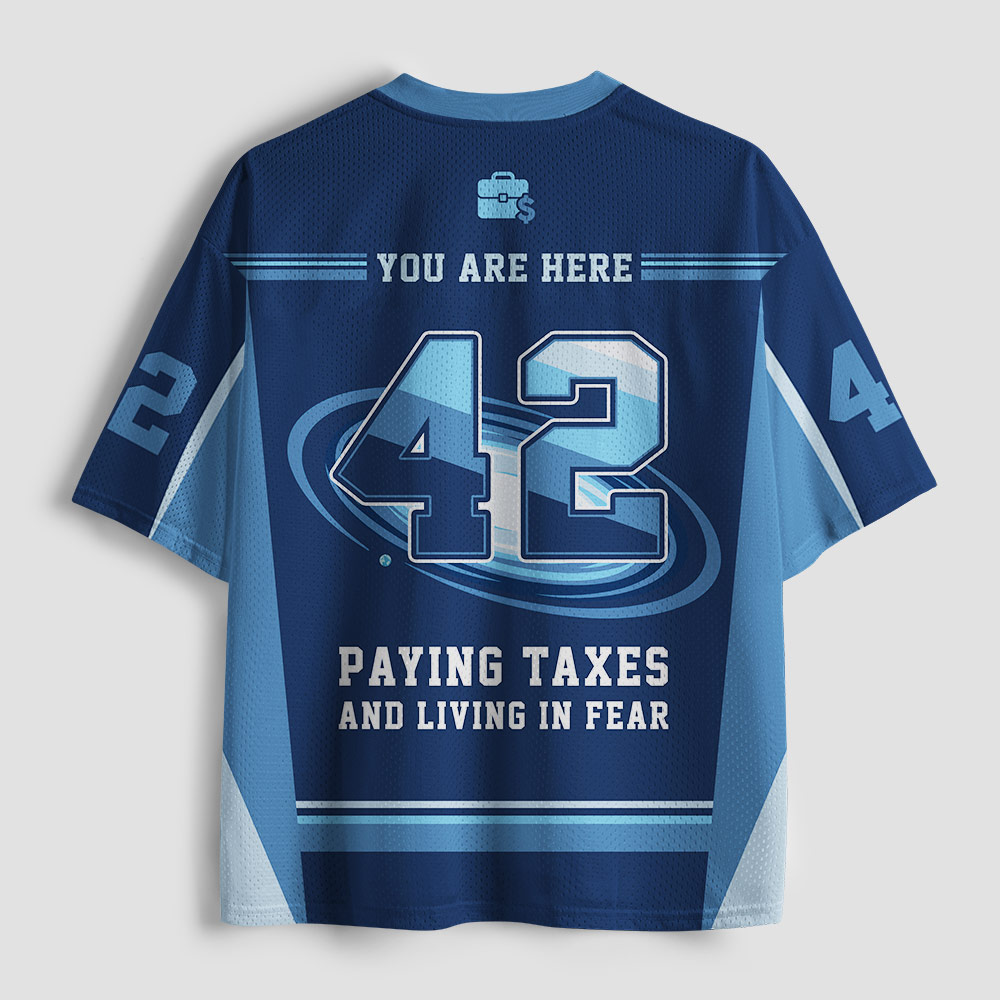You Are Here Geek Mesh Jersey