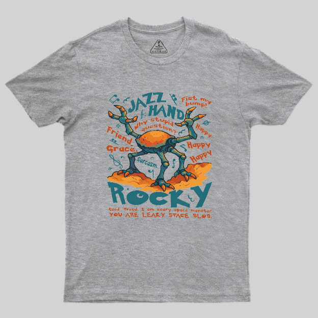 Rocky Jazz Hand Geek T-Shirt