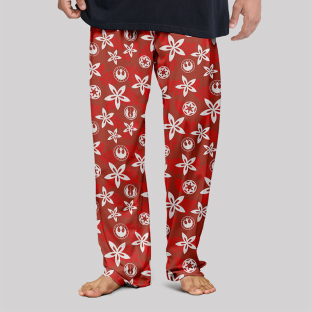 Rebel and Empire Red Hawaii Geek Loungewear Pants