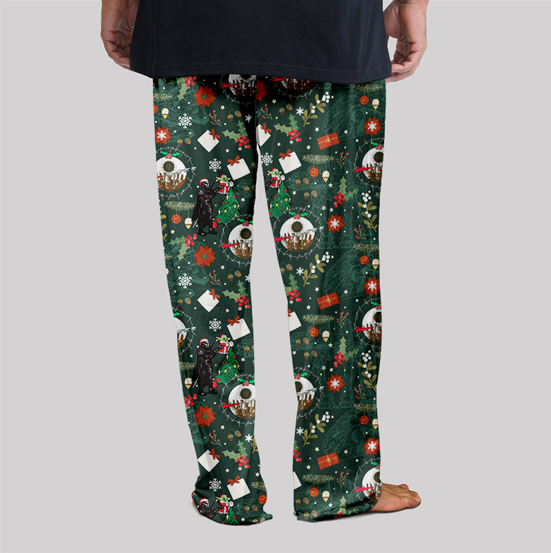 Christmas Scifi Wars Master Geek Loungewear Pants