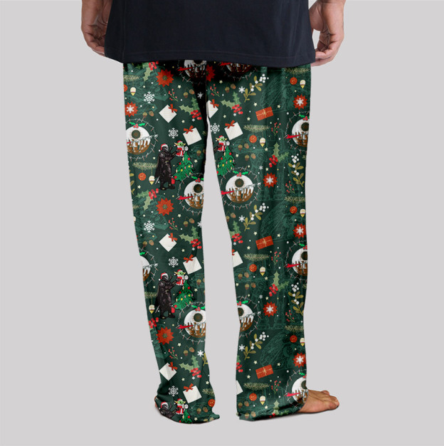 Christmas Scifi Wars Master Geek Loungewear Pants