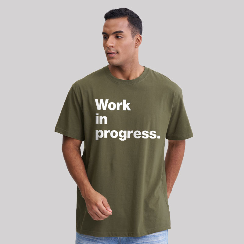 Work In Progress Geek T-Shirt