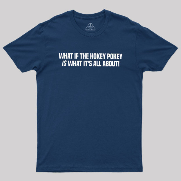 What If The Hokey Pokey Is What Its All About Geek T-Shirt