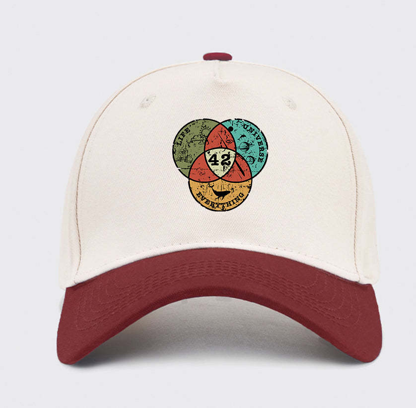 Life, the Universe & Everything Washed Vintage Baseball Cap