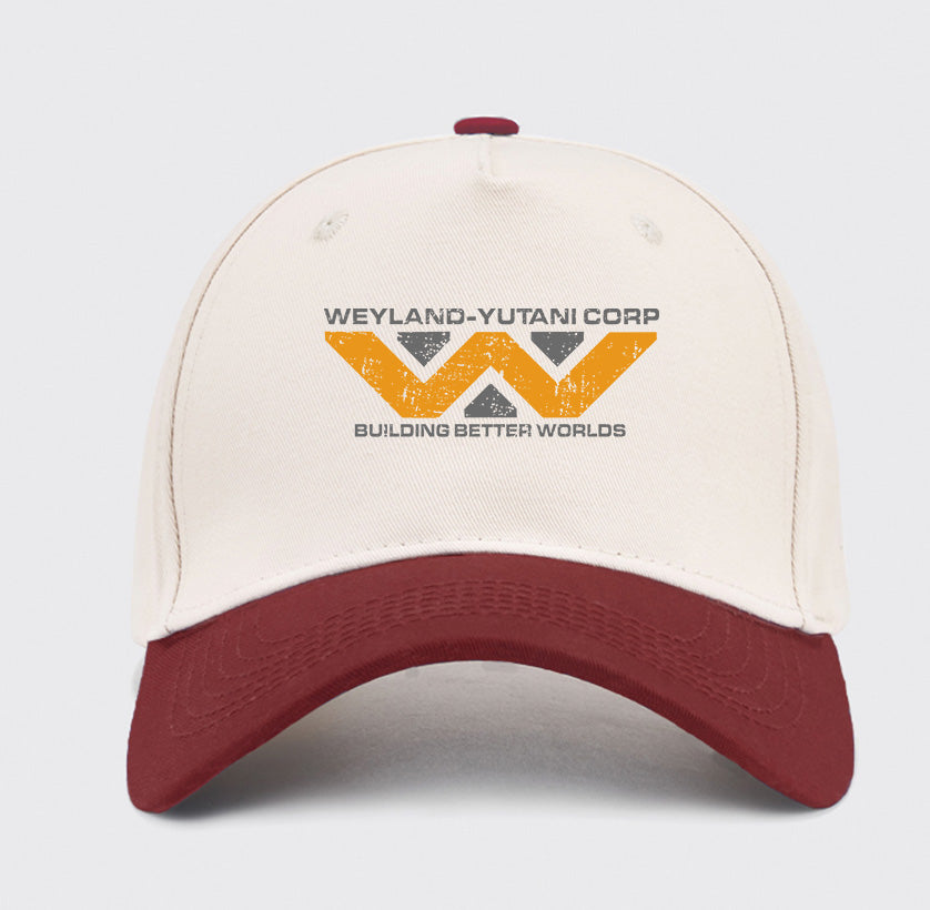 Geeksoutfit Weyland yutani Corp Washed Vintage Baseball Cap