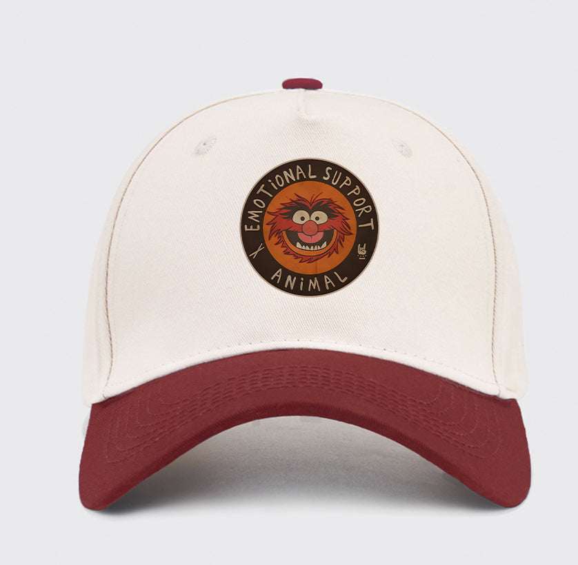 Vintage 70s Muppets Emotional Support Animal Washed Vintage Baseball Cap