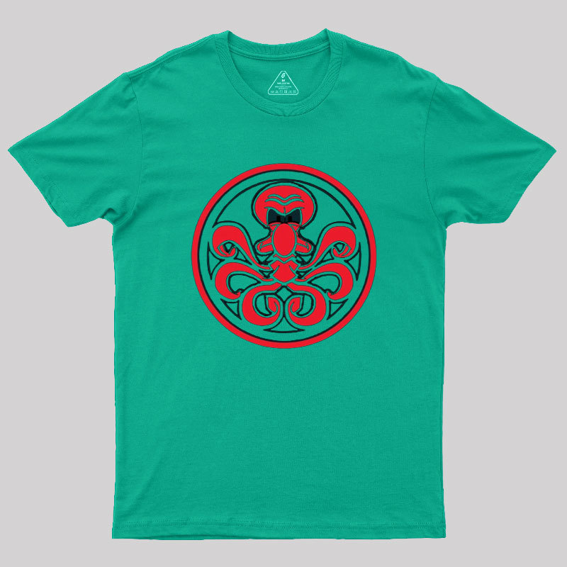 Octopus Who Hates Work Geek T-Shirt