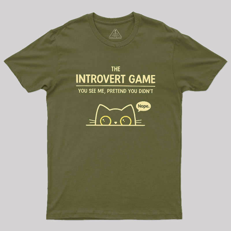 The Introvert Game Geek T-Shirt