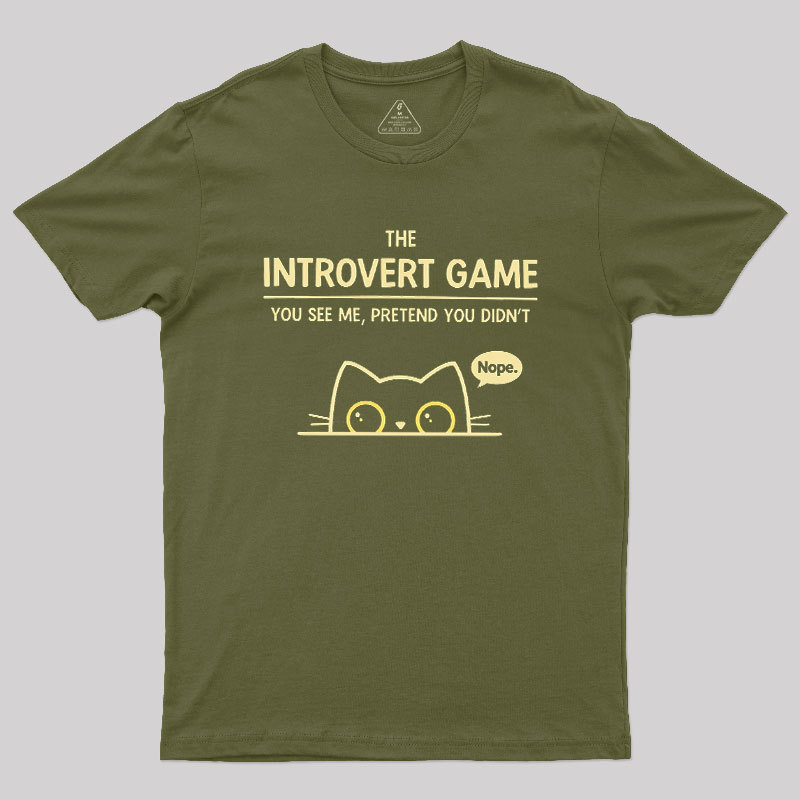 The Introvert Game Geek T-Shirt