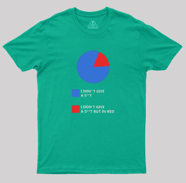 I Don't Give A Sh** Geek T-Shirt