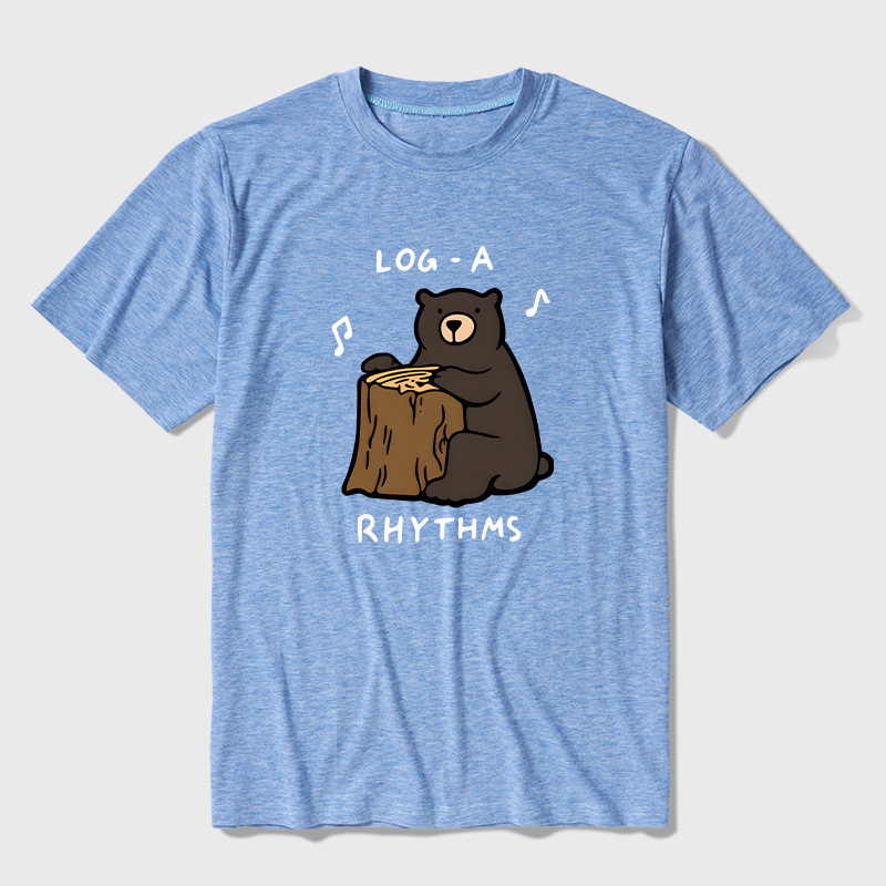 Log‑A‑Rhythms Ultra Soft Heather Tees