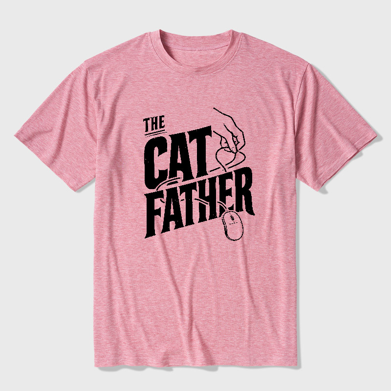 The Cat Father Ultra Soft Heather Tee