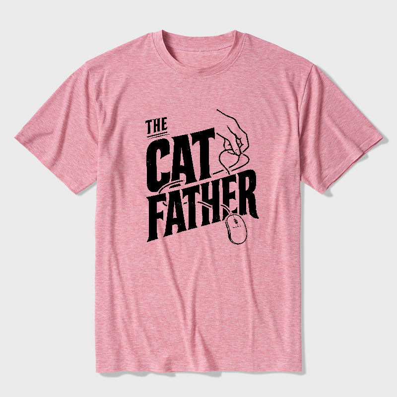 The Cat Father Ultra Soft Heather Tee