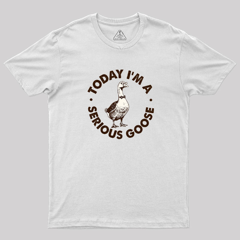Serious Goose Geek T-Shirt
