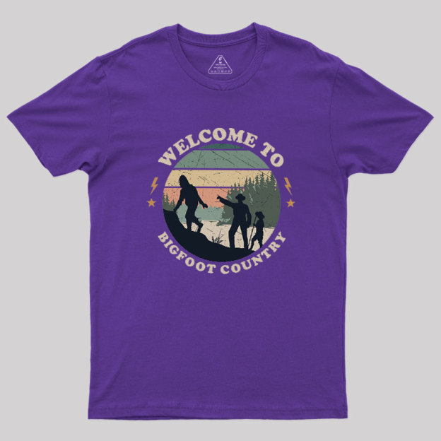 Bigfoot Country Geek T-Shirt