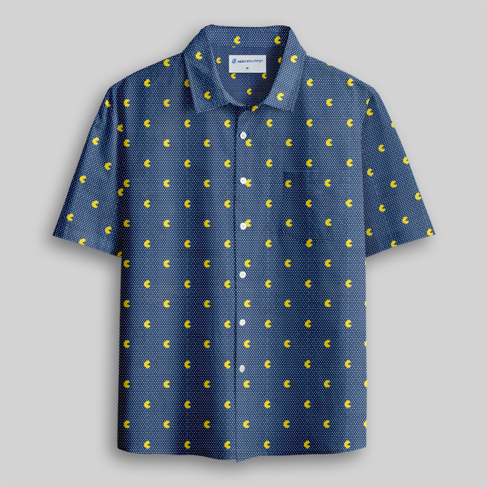 Geeksoutfit Sandwave Ronin Button Up Pocket Shirt for Sale