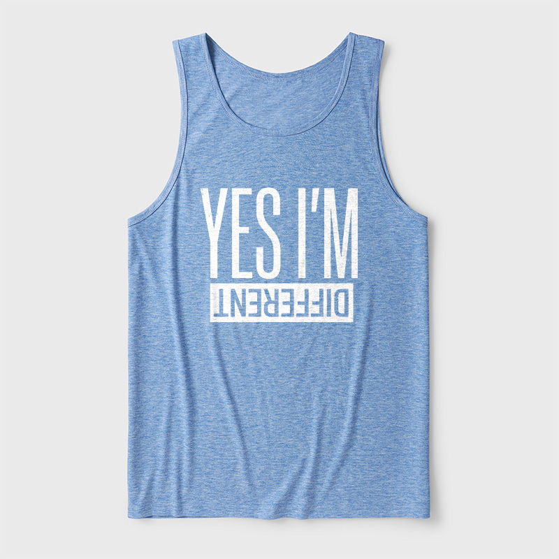Yes I'm Different Ultra Soft Heather Tank