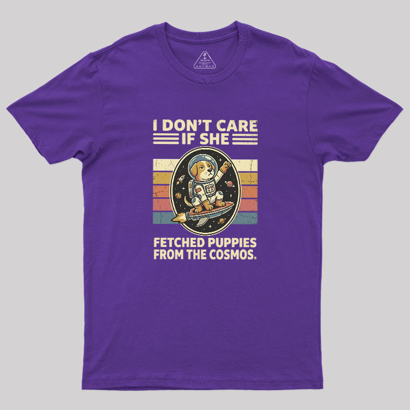 Astronaut Pup Geek T-Shirt