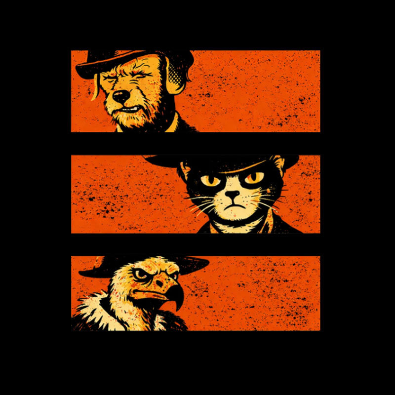 The Good The Bad And The Ugly Geek T-Shirt