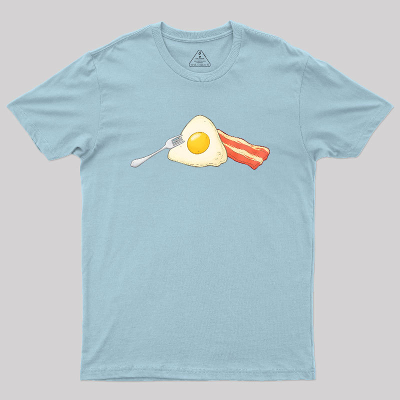Dark Side of Breakfast Geek T-Shirt