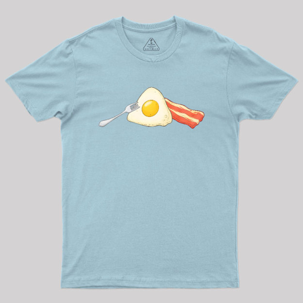 Dark Side of Breakfast Geek T-Shirt