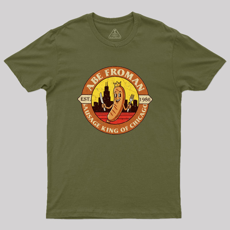 Sausage King of Chicago Geek T-Shirt