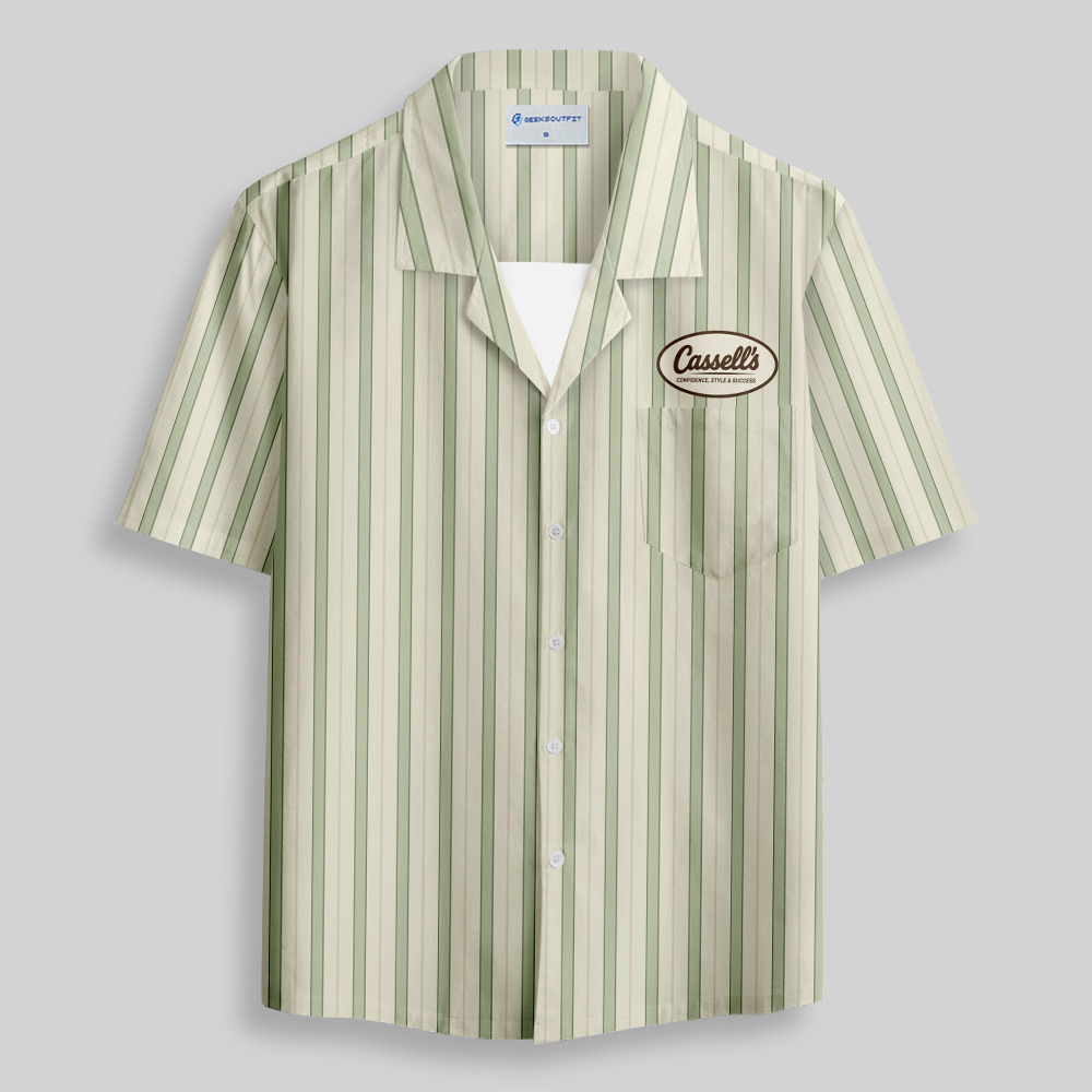 Cassell’s Vintage Stripe Button Up Pocket Shirt