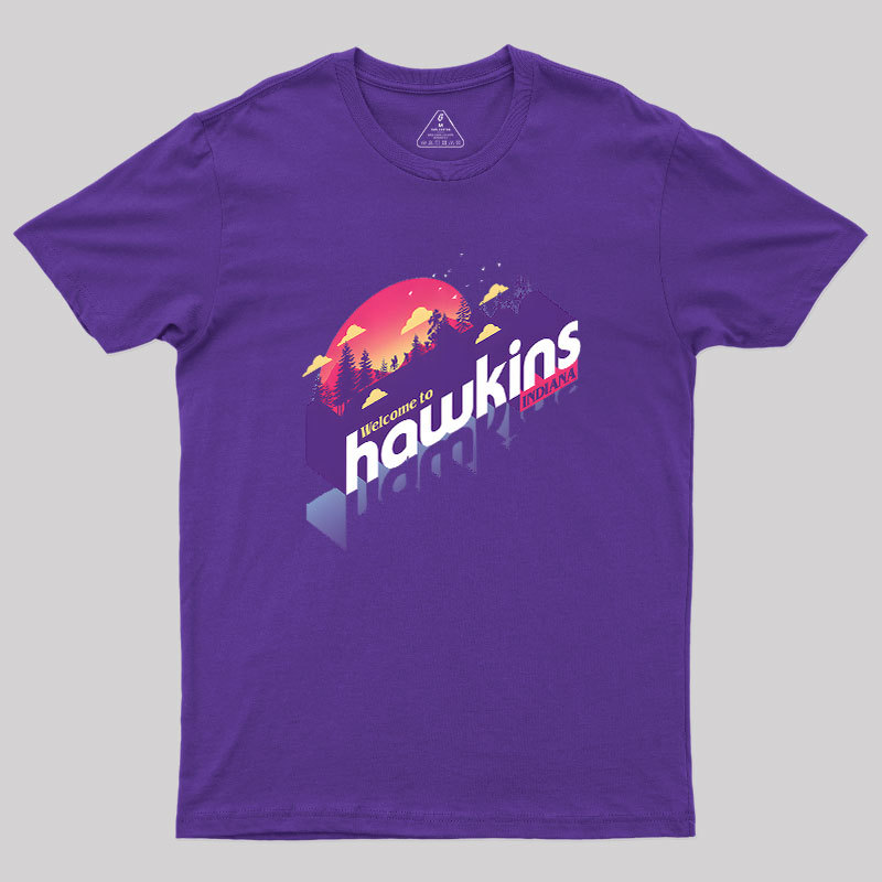 Sunset Hawkins Geek T-Shirt