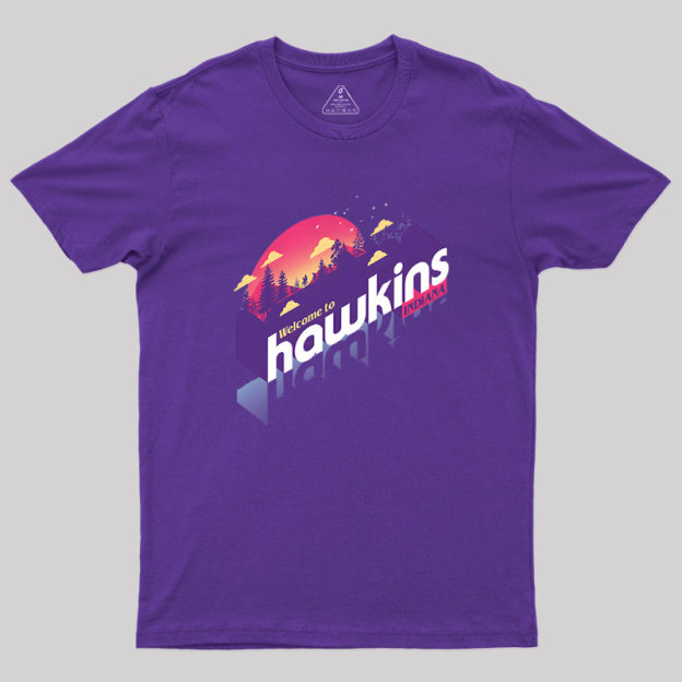 Sunset Hawkins Geek T-Shirt