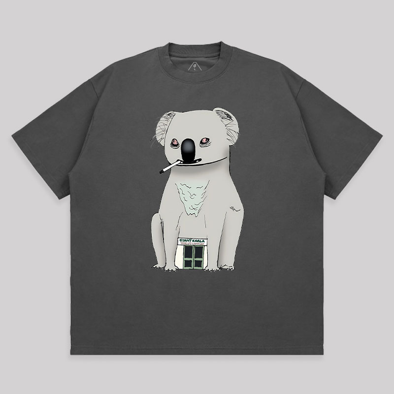 Giant Drop Bear Unisex Oversized T-shirt