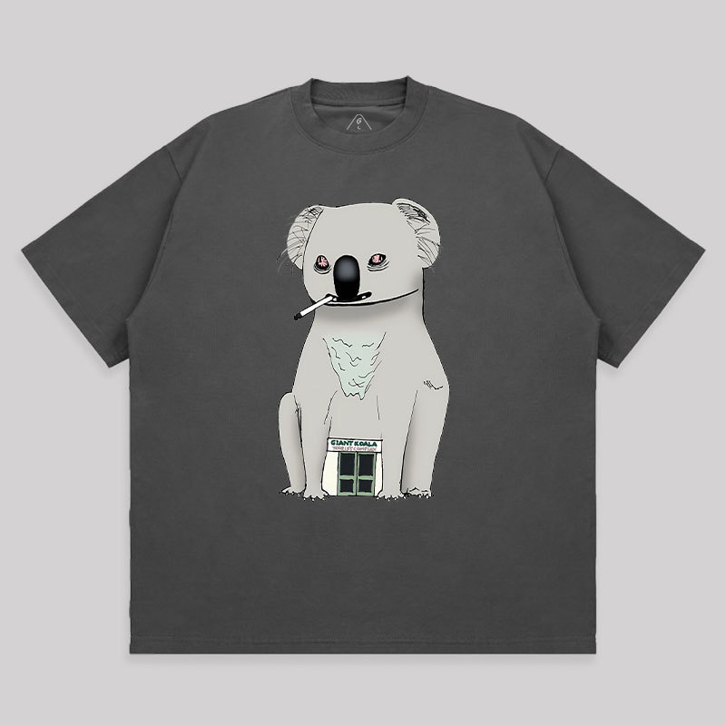 Giant Drop Bear Unisex Oversized T-shirt