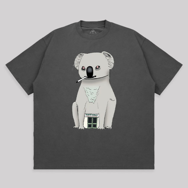 Giant Drop Bear Unisex Oversized T-shirt