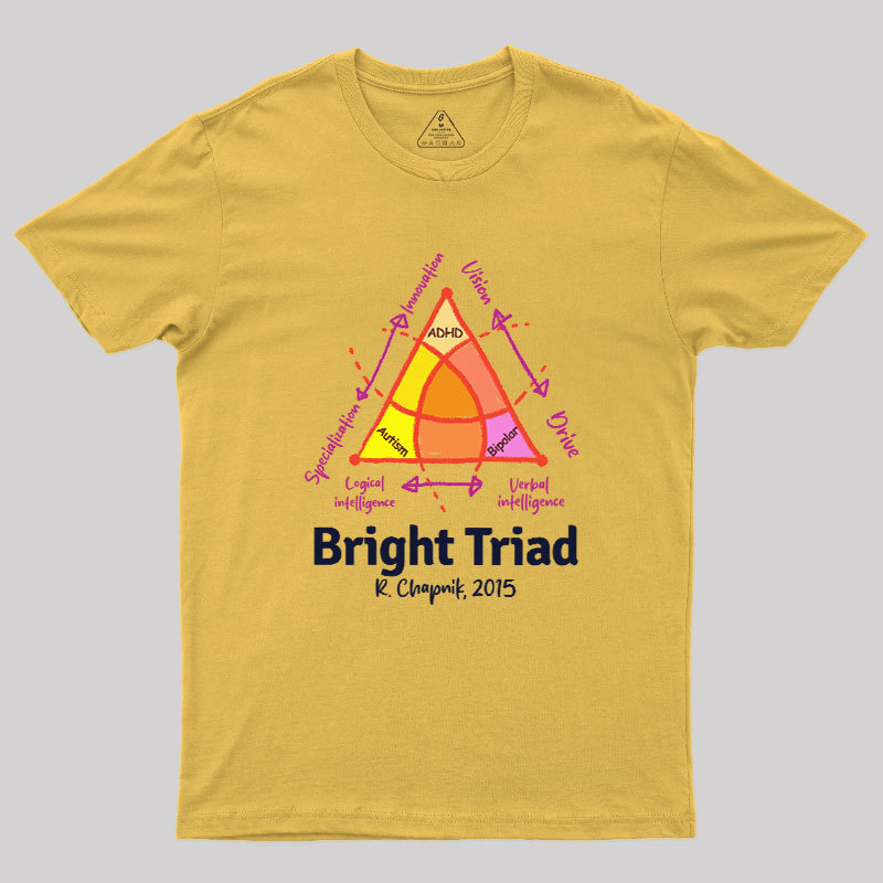 Bright Triad Geek T-Shirt