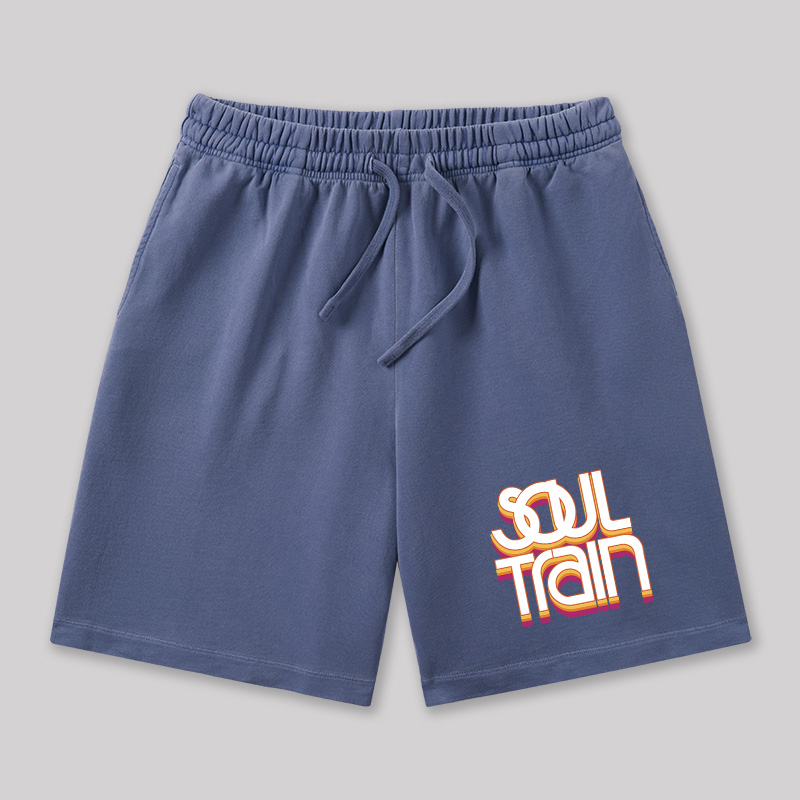 Vintage Soul Train Geeky Washed Shorts