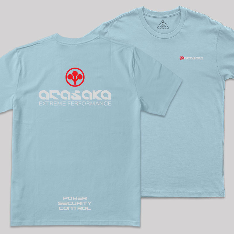 Arasaka Front and Back Printing Geek T-Shirt