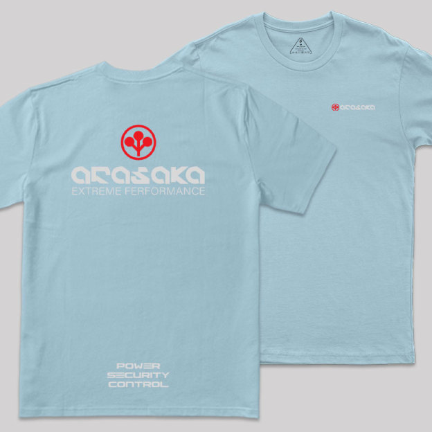Arasaka Front and Back Printing Geek T-Shirt