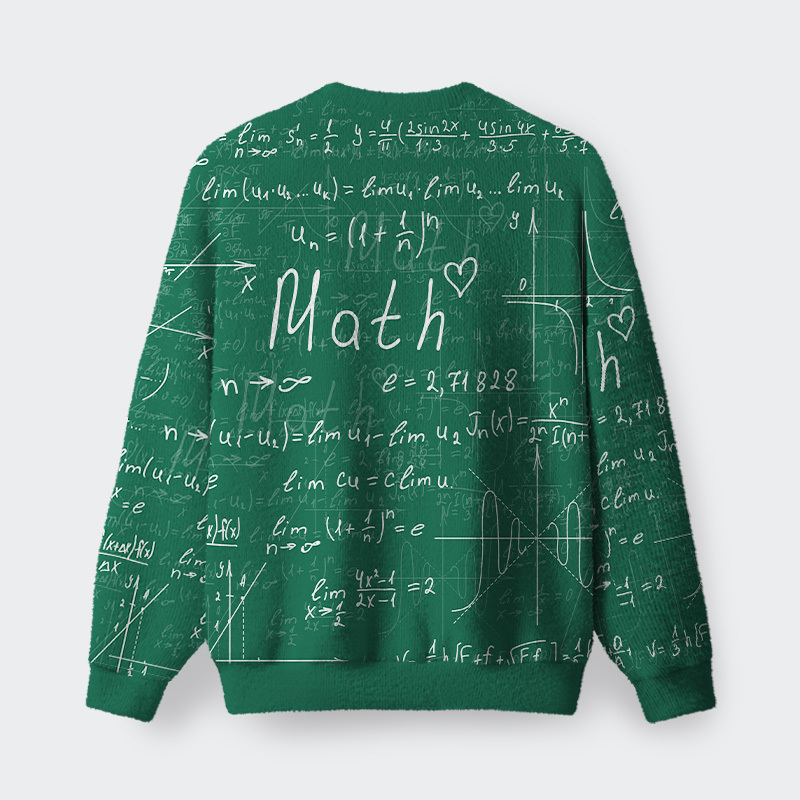 Love Math Fuzzy Fleece Sweatshirt
