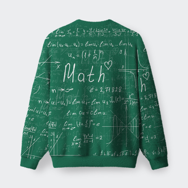 Love Math Fuzzy Fleece Sweatshirt