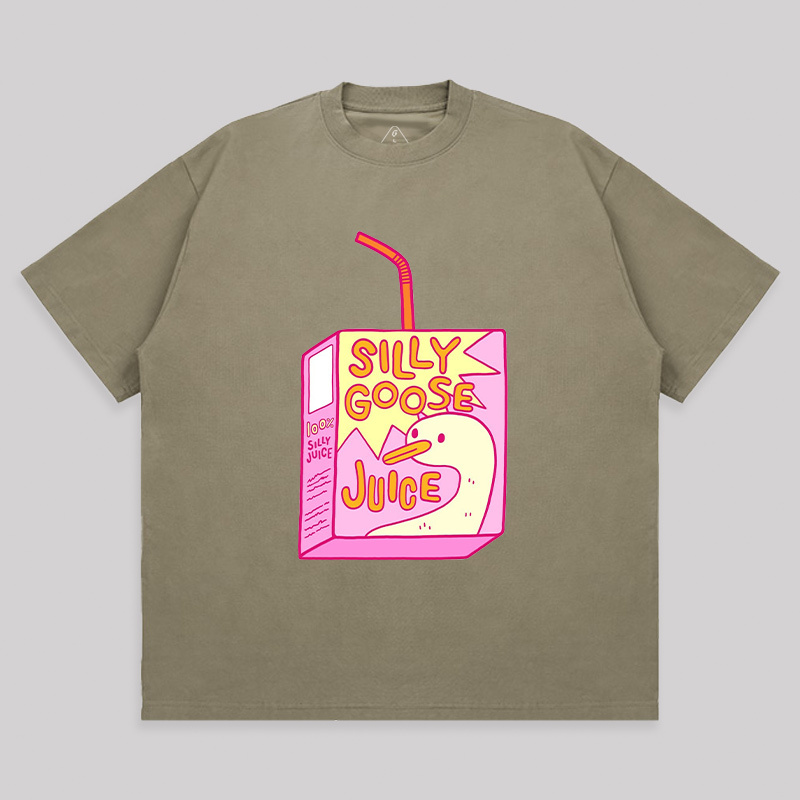 Silly Goose Juice Unisex Oversized T-shirt