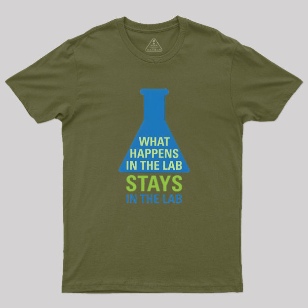 Stays In The Lab Geek T-Shirt