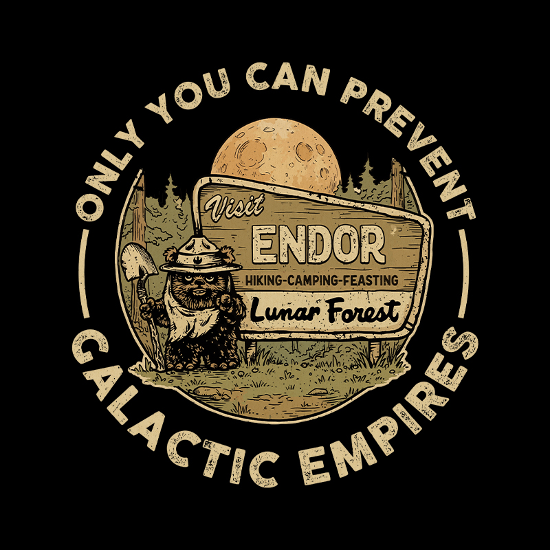 Forest Moon Ranger Geek T-Shirt