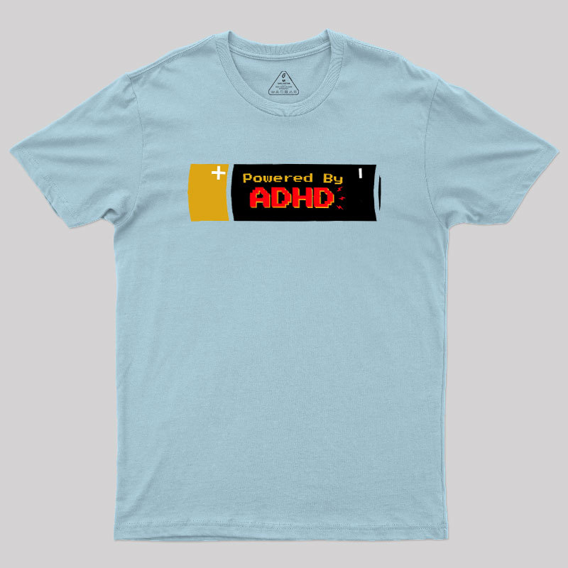 ADHD Battery Geek T-Shirt