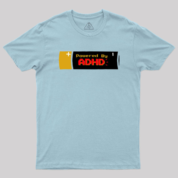 ADHD Battery Geek T-Shirt