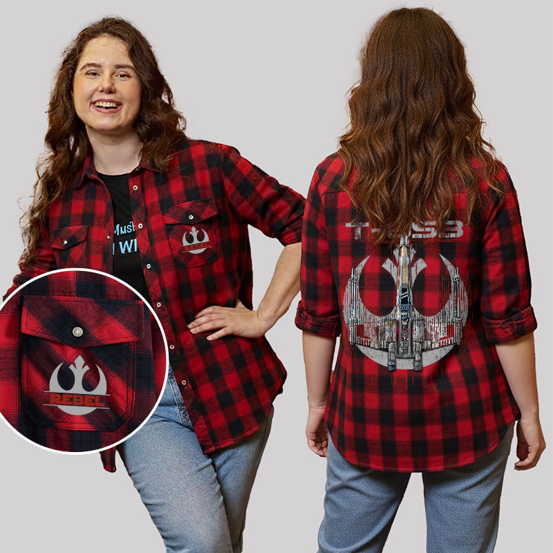 Rebel Classic Plaid Flannel Shirt