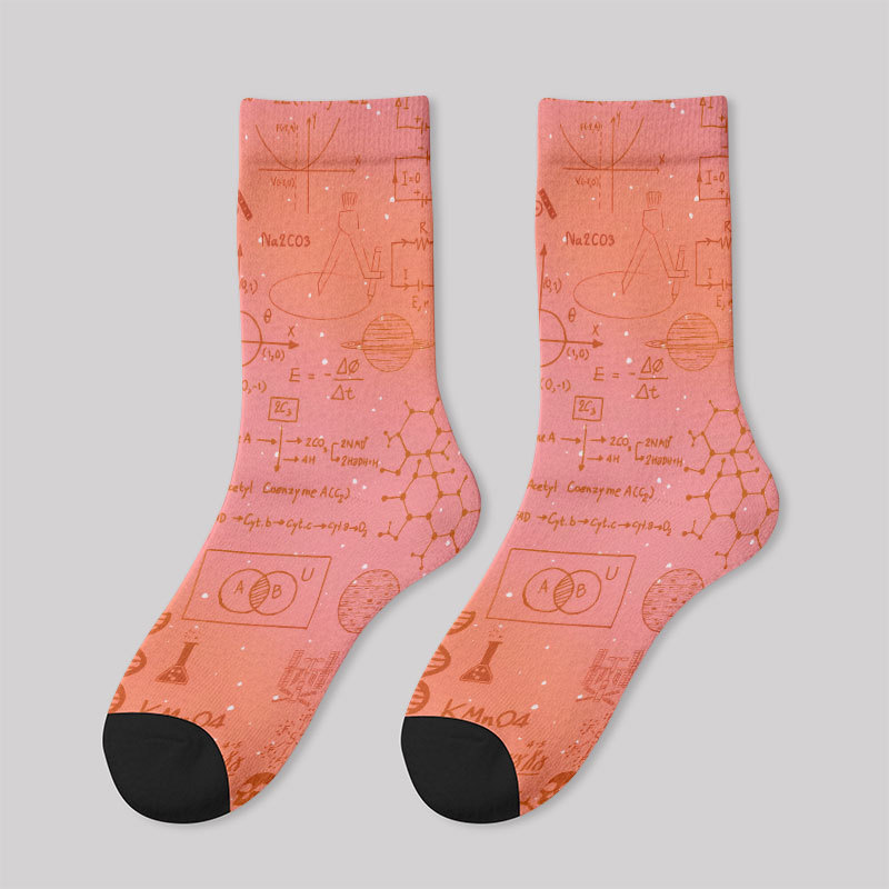 The Weird Science of Life Men's Socks