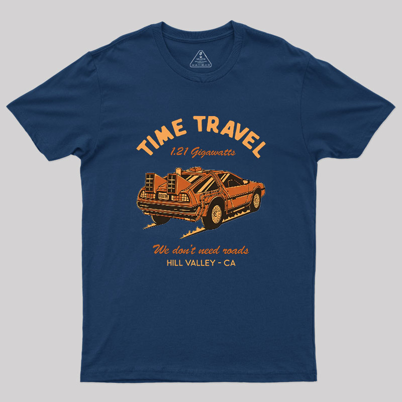 Vintage Time Travel Geek T-Shirt