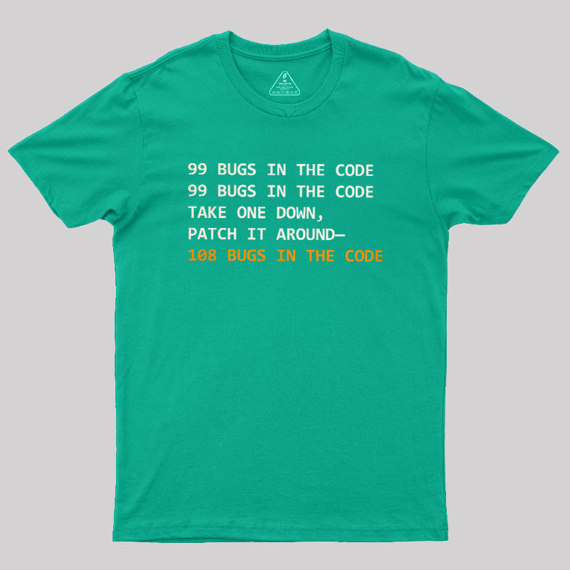 99 Bugs In The Code Geek T-Shirt