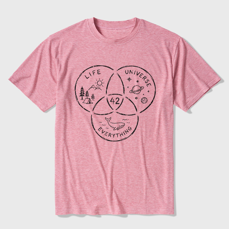 Life, the Universe & Everything Ultra Soft Heather Tee