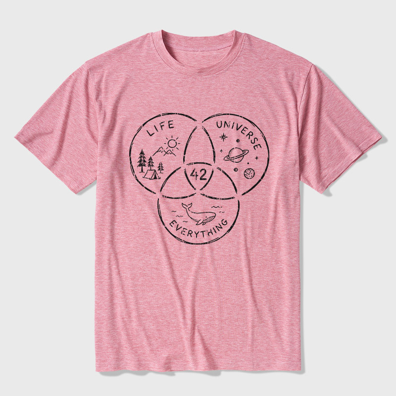 Life, the Universe & Everything Ultra Soft Heather Tee