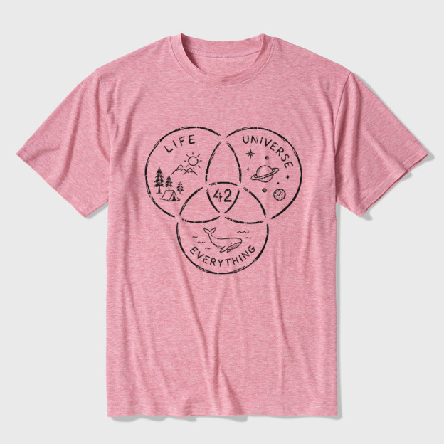 Life, the Universe & Everything Ultra Soft Heather Tee